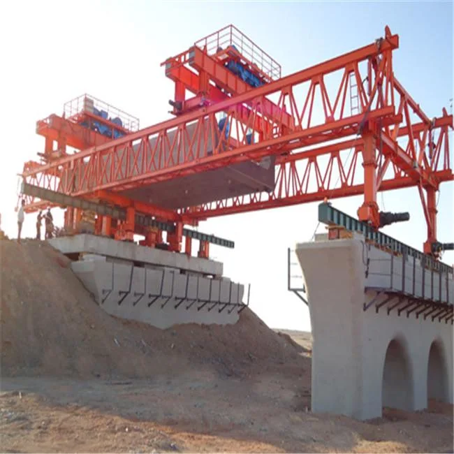 Concrete 260t Highway Railway Bridge Beam Launcher Crane Price for Girder Erection