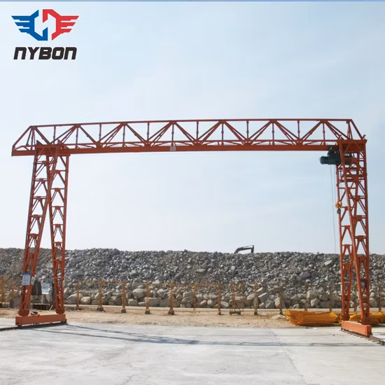 Dingya 대리석 강철 공장 이중 대들보 빔 갠트리 골리앗 크레인